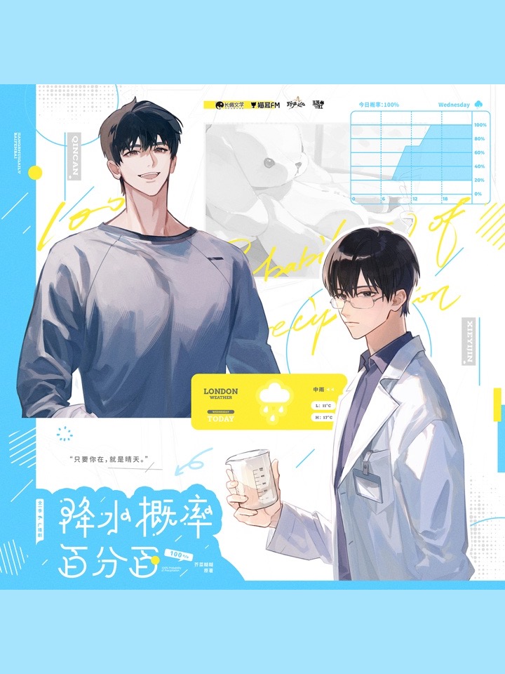 降水概率百分百
